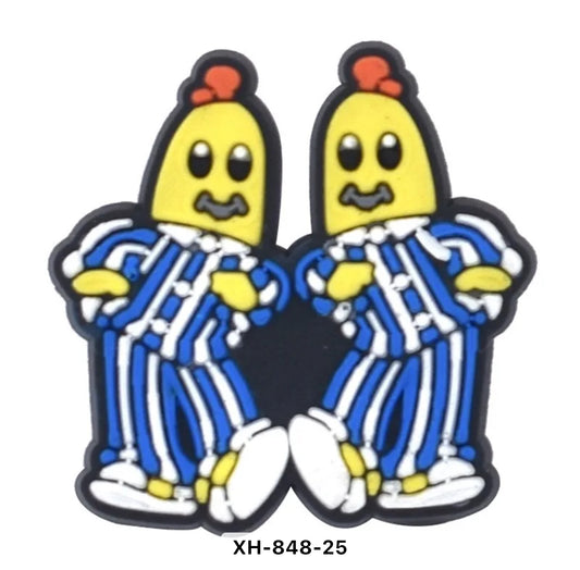 Banana In Pajamas Croc Charm
