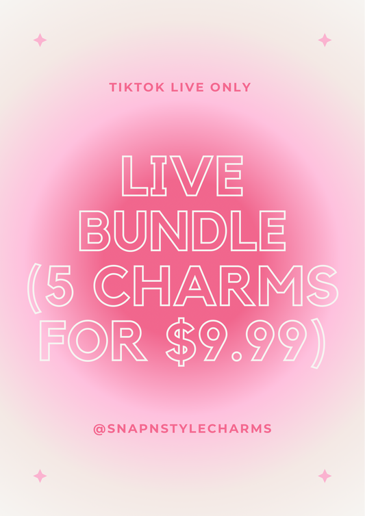1 Tiktok Live Bundle (5 charms for $9.99)